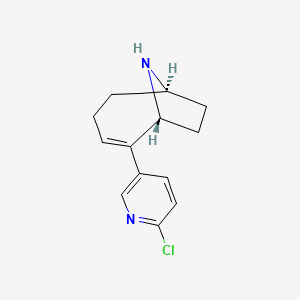 (1R,6R)-2-(6-chloropyridin-3-yl)-9-azabicyclo[4.2.1]non-2-ene