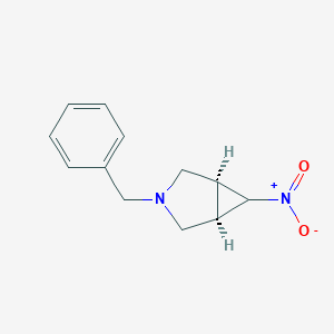 (1R,5S)-3-benzyl-6-nitro-3-azabicyclo[3.1.0]hexane