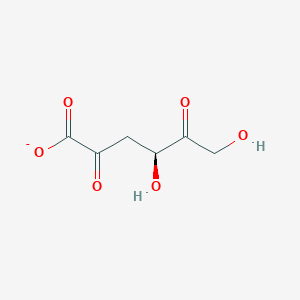 3-deoxy-D-glycero-hexo-2,5-diulosonate