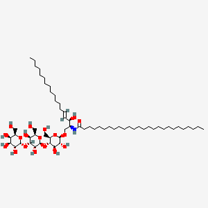 molecular formula C62H117NO18 B1236086 Isoglobotrihexosylceramide 