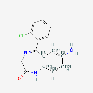 7-Aminoclonazepam-13C6