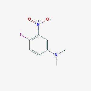 molecular formula C8H9IN2O2 B012361 4-iodo-N,N-dimethyl-3-nitroaniline CAS No. 105752-05-4