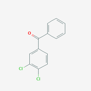 molecular formula C13H8Cl2O B123610 3,4-Dichlorobenzophenone CAS No. 6284-79-3