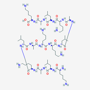 molecular formula C72H138N20O15 B12361071 d-KLA Peptide 