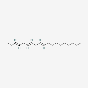 molecular formula C19H34 B1236114 3,6,9-Nonadecatriene 