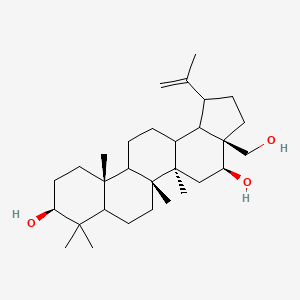 molecular formula C30H50O3 B1236135 Heliantriol B2 