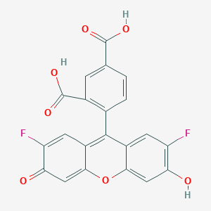 molecular formula C21H10F2O7 B1236147 Oregon green 488 carboxylate 