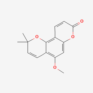 molecular formula C15H14O4 B1236157 Alloxanthoxyletin CAS No. 731-75-9