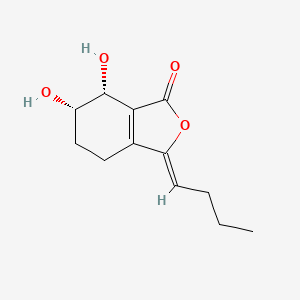 molecular formula C12H16O4 B1236171 C12H16O4 