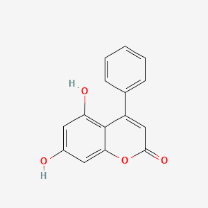 molecular formula C15H10O4 B1236179 Serratin CAS No. 7758-73-8