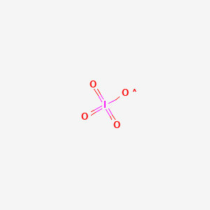molecular formula IO4 B1236184 Tetraoxidoiodine(.) 