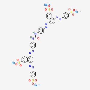 molecular formula C45H28N10Na4O13S4 B12361885 C.I. Direct red 84 