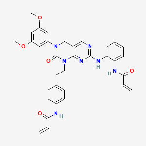molecular formula C34H33N7O5 B12361955 CXF-007 
