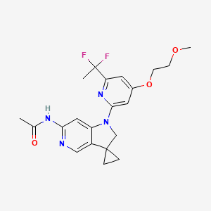 molecular formula C21H24F2N4O3 B12362065 Tyk2-IN-18 