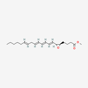 molecular formula C21H32O3 B1236208 Leukotriene A methyl ester CAS No. 75879-18-4