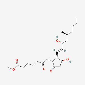 methyl 7-[(1R,2R,3R)-3-hydroxy-2-[(E,3R,5S)-3-hydroxy-5-methylnon-1-enyl]-5-oxocyclopentyl]-6-oxoheptanoate