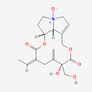 molecular formula C18H23NO7 B1236213 Riddelliine N-oxide CAS No. 75056-11-0