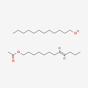 molecular formula C26H52O3 B1236215 Acenol (insect attractant) CAS No. 66139-22-8