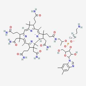 molecular formula C65H96CoN14O14P B1236223 Aminopropylcobalamin CAS No. 72728-11-1