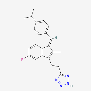 molecular formula C23H23FN4 B12362505 K-8012 