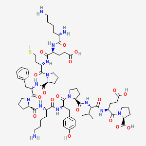 molecular formula C70H104N14O18S B12362539 KEMPFPKYPVEP 