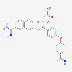 molecular formula C27H31N5O5S B123626 YM 60828 CAS No. 179755-65-8
