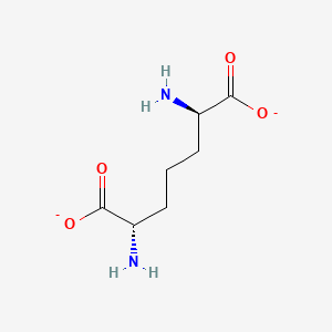 Meso-2,6-diaminopimelate(2-)