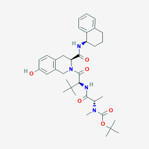 molecular formula C35H48N4O6 B12362758 TD1092 intermediate-1 