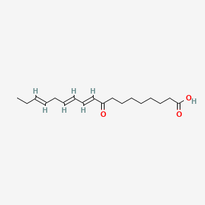 9-Oxo-10,12,15-octadecatrienoic acid