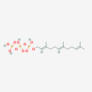 molecular formula C15H29O10P3 B1236296 Farnesyl triphosphate 