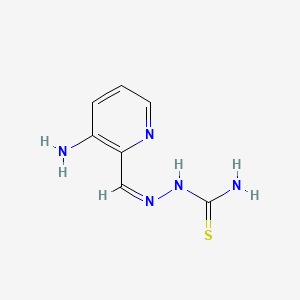 molecular formula C7H9N5S B1236303 Triapine 