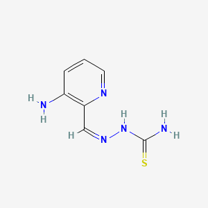 [(Z)-(3-Aminopyridin-2-yl)methylideneamino]thiourea