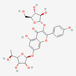molecular formula C26H28O14 B1236313 Kafrp CAS No. 27509-67-7