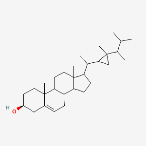 molecular formula C30H50O B1236319 Gorgost-5-en-3-ol, (3beta)- 