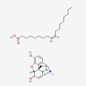 molecular formula C35H53NO5 B1236320 Morphine oleate CAS No. 6033-05-2