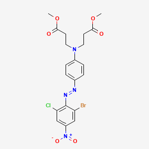 molecular formula C20H20BrClN4O6 B12363241 Dispersol yellow brown XF CAS No. 59709-38-5