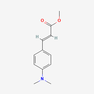 molecular formula C12H15NO2 B1236327 Methyl 3-(4-(dimethylamino)phenyl)acrylate CAS No. 7560-48-7