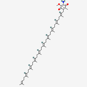 molecular formula C58H89NO3 B1236329 Rhodoquinone CAS No. 5591-74-2