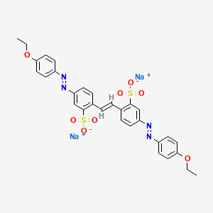 molecular formula C30H26N4Na2O8S2 B12363419 Chrysophenine 