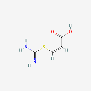 (Z)-3-[(AMINOIMINOMETHYL)THIO]PROP-2-ENOIC ACID SULFATE