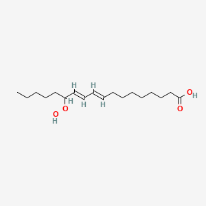 13-Hydroperoxy-9,11-octadecadienoic acid