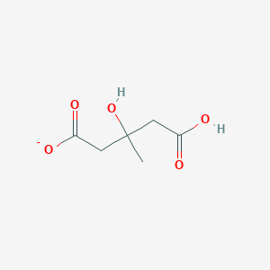 3-Hydroxy-3-methylglutarate(1-)