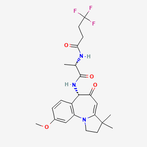 molecular formula C23H28F3N3O4 B12363570 LY3056480 