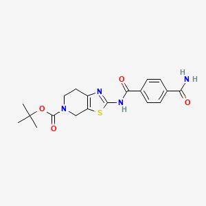 molecular formula C19H22N4O4S B12363589 Aster-A Ligand-3 
