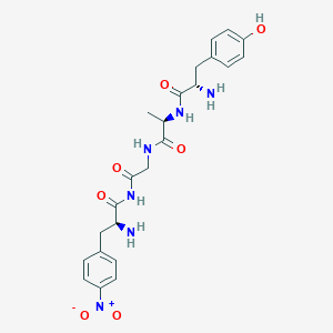 Tyrosyl-alanyl-glycyl-nitrophenylalanylamide