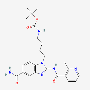 molecular formula C24H30N6O4 B12363705 SAP-04 
