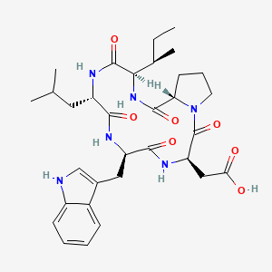 molecular formula C32H44N6O7 B12363768 JKC 301 