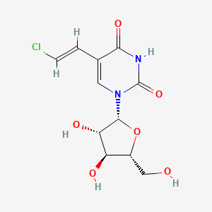 1-beta-Arabinofuranosyl-5-(2-chlorovinyl)uracil