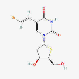 (E)-5-(2-Bromovinyl)-2'-deoxy-4'-thiouridine