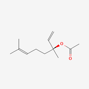 molecular formula C12H20O2 B1236404 (+)-Linalyl acetate CAS No. 51685-40-6